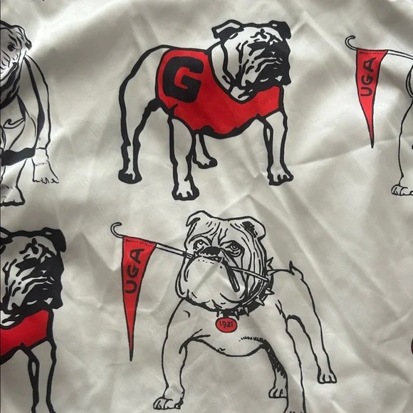 NWOT Women's University of Georgia UGA Print Pajama Set - Picture 8 of 8